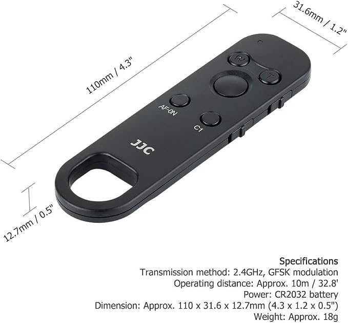 JJC Wireless Bluetooth Remote Controller Replaces Sony RMT-P1BT - Image 9