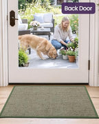DEXI Ultra Thin Indoor Door Mat 17x30, Entrance Doormats - Image 3