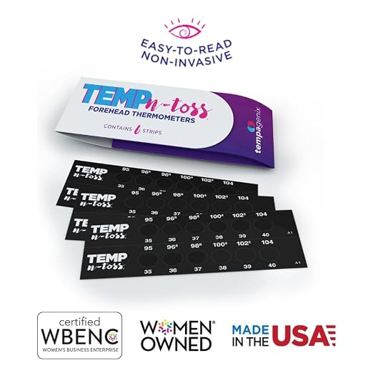 Fast Reading Disposable Forehead Thermometer Strips - Image 5