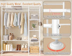 HOMIDEC Wardrobe Closet, Portable Clothes Rack - Image 4