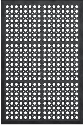 Ottomanson Heavy Duty Rubber Floor Mat – Non-Slip, Waterproof, Restaurants - Image 2