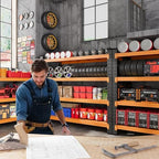 48” Wide Heavy Duty Metal Garage Shelving, Adjustable Storage Shelf - Image 3