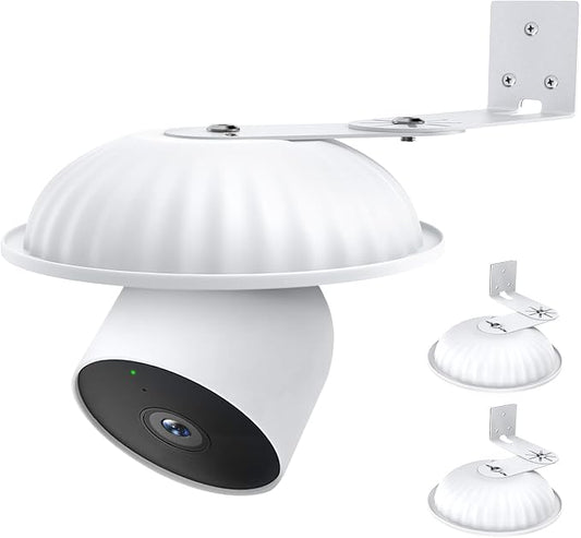 2Pack Corner Wall Mount with Weather Shield Cover by CaGuan