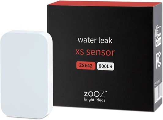 Zooz 800 Series Z-Wave Long Range Water Leak XS Sensor ZSE42 800LR by ZOOZ