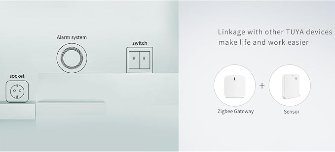 WENGART Zigbee Smart Water Leak Detector, 120dB Audible Alarm & App Notification - Image 3