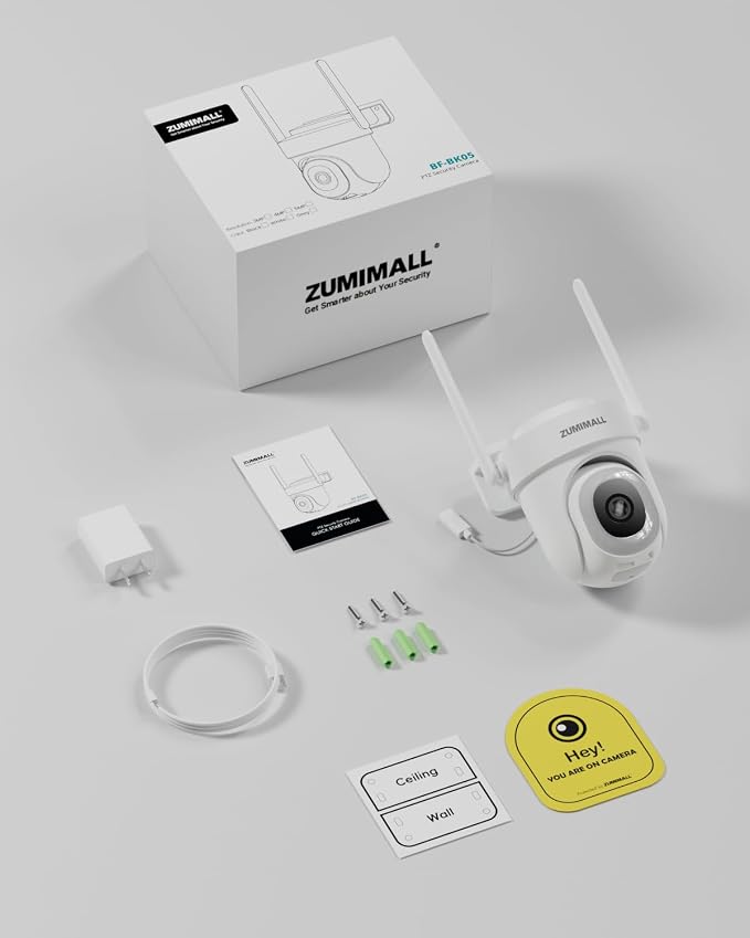ZUMIMALL 2.5K Wired Cameras for Home Security, 2.4G/5G WiFi Outdoor Security - Image 7