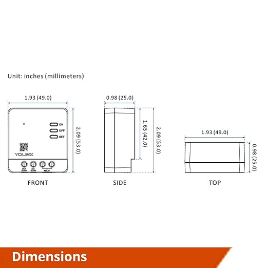 YoLink Relay, Smart Switch, YoLink 1/4 Mile Super Long Range Smart Relay - Image 8