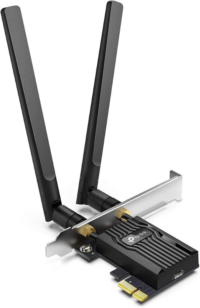 TP-Link WiFi 6 PCIe WiFi Card for Desktop PC AX3000, 802.11ax Dual Band by TP-Link