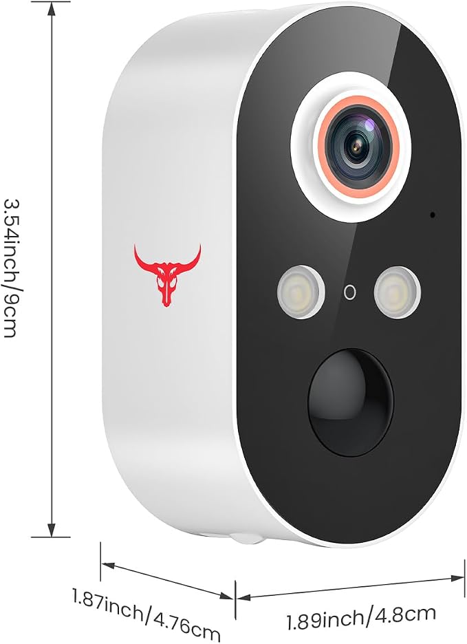 1080P Wireless Security Camera Outdoor, Battery Powered, 2.4G WiFi, Motion - Image 9