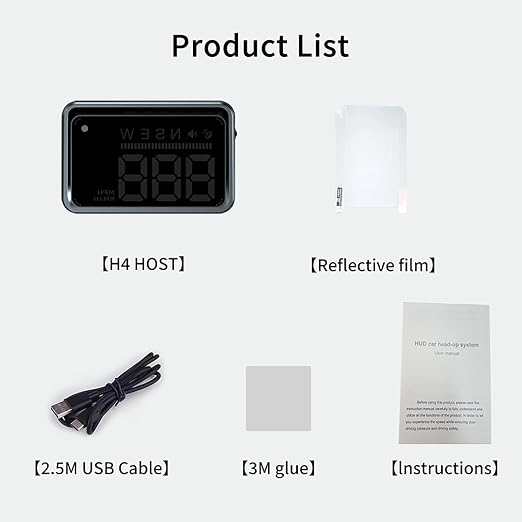 Car GPS HUD – H4 Digital Speedometer - Image 9