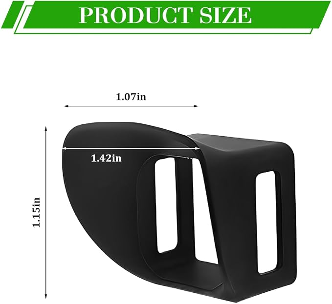 Car Rear View Backup Camera Cover, Silicone Adhesive Vehicle Reversing Cameras - Image 2