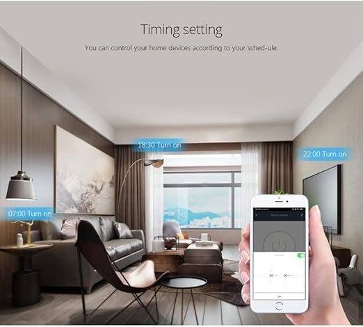 WiFi Smart Plug Outlet Compatible - Image 6