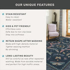 Dark Blue Vintage Playroom Round Rug 6ft, Washable Soft Area Rug - Image 7