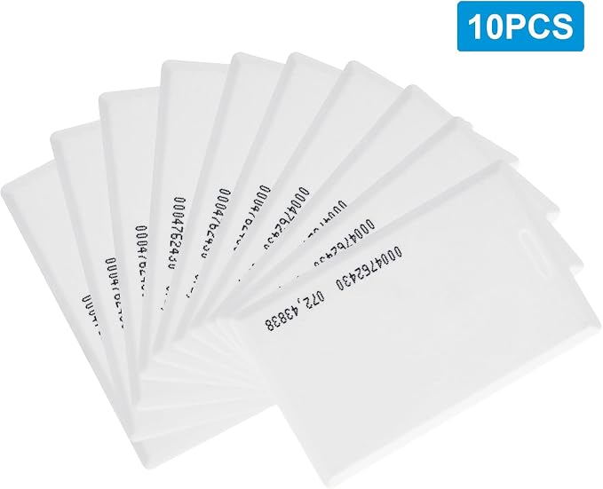 RFID Cards Compatible with Time Clock H1 H2 H3-125KHz RFID Proximity Employee - Image 7