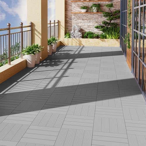 432 PCS Plastic Interlocking Deck Tiles - Image 3