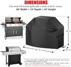 BBQ Grill Cover, Waterproof, Weather Resistant, Fade Resistant, - Image 2