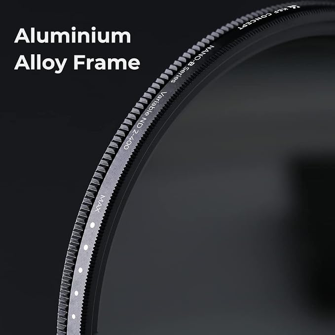 K&F CONCEPT 46mm Variable ND2-ND400 ND Lens Filter - Image 6