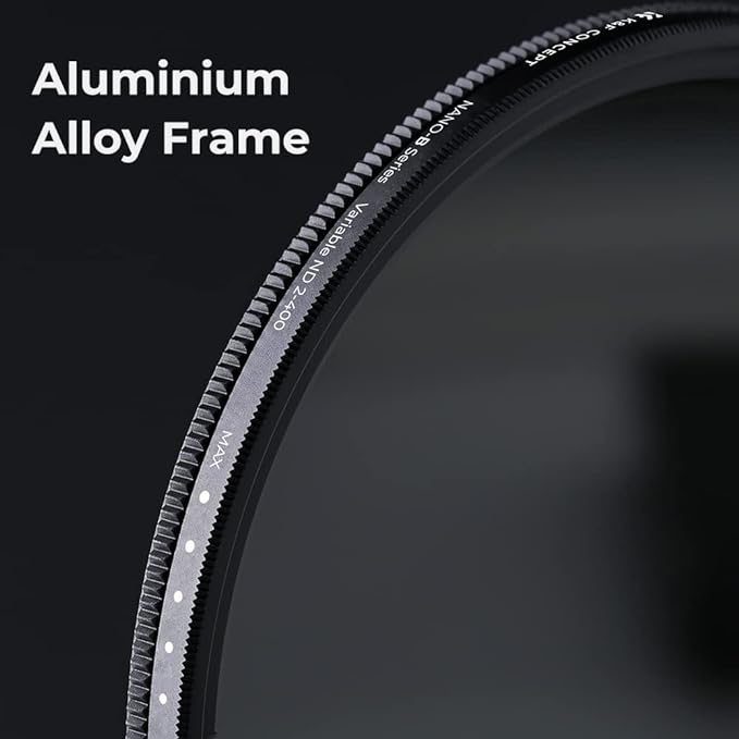 K&F Concept 58mm Variable ND2-ND400 ND Lens Filter - Image 6