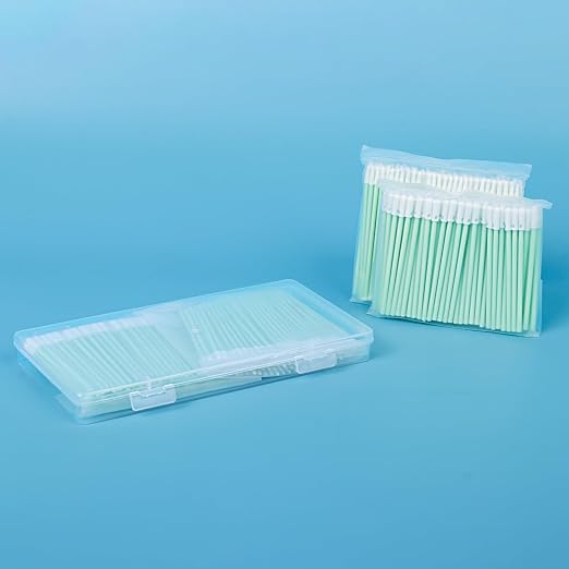 Fiber Optic Cleaning Swabs: 100 Pointed Tips - Image 3