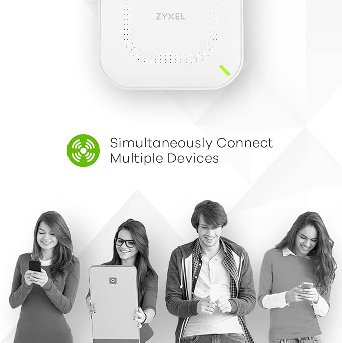 Zyxel WiFi 6 Wireless Access Point AX3000 | PoE+ / AC Powered | 2.5Gb Ethernet - Image 5
