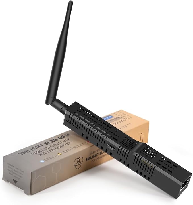 SMLIGHT SLZB-06M – A Zigbee 3.0 to Ethernet, and WiFi Adapter by LOAMLIN