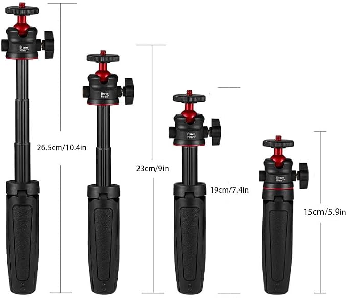 Black Mini Tripod Phone Stand - Image 2