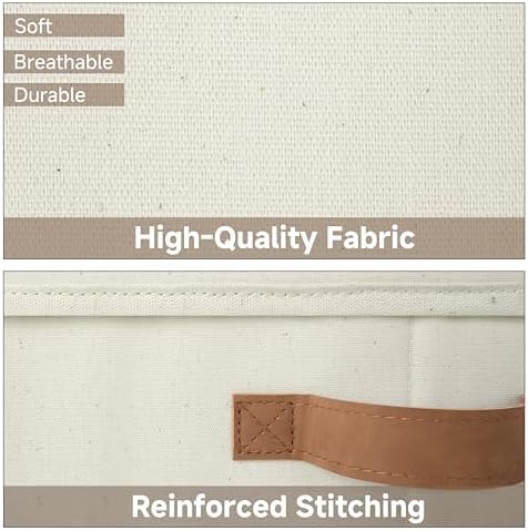 StorageWorks Closet Storage Bins, Fabric Storage Bins - Image 4