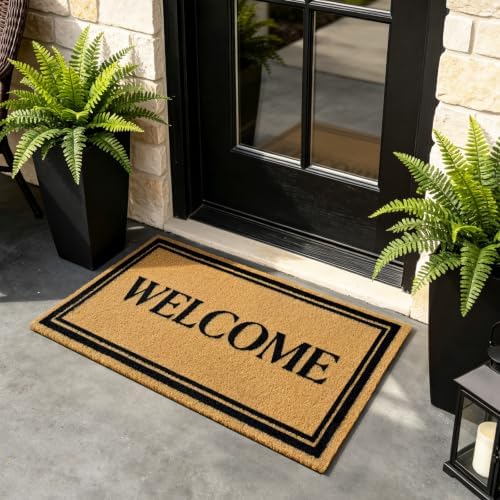 Front Door Mat Outside Non-Slip Welcome Doormat - Image 2