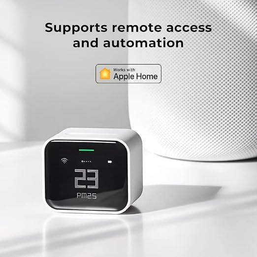Qingping Air Monitor Lite, Apple HomeKit Compatible Wi-Fi Indoor Air Quality - Image 3
