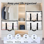 ukeetap 16 Pack Extra Large Clothes Storage Bins - Image 7