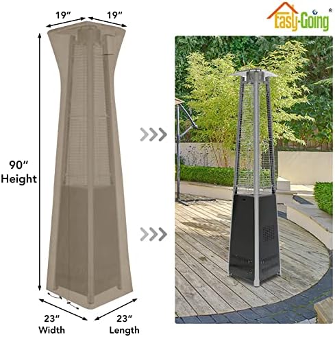 Easy-Going Pyramid Torch Patio Heater Cover - Image 2