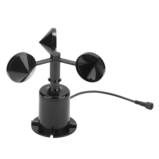 Dioche 3 Cup Anemometer 0-70ms Pulse Output Wind Speed Sensor Anemometer – High - Image 3