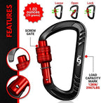 Rhino Produxs 12kN Heavy Duty Carabiner Clips - Image 3