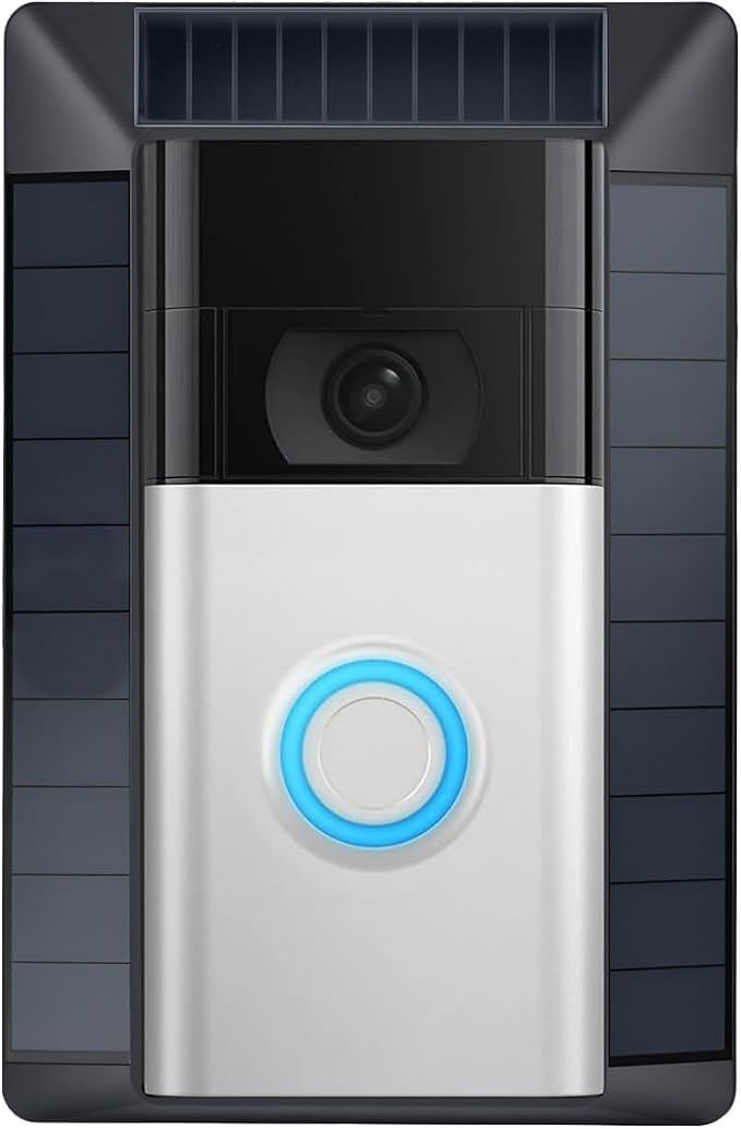 Solar Charger Compatible with Ring Video Doorbell, Micro USB Port Only - Image 8