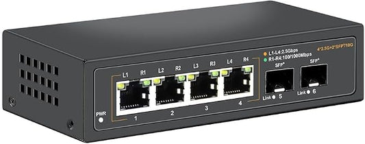 2.5G Unmanaged Ethernet Switch by Davuaz