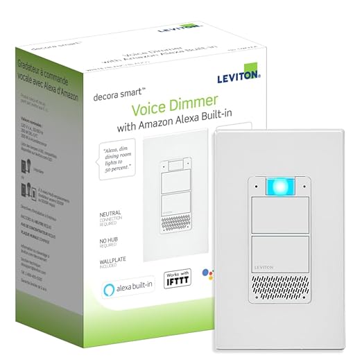 Leviton Decora Smart Voice Dimmer Switch by Leviton
