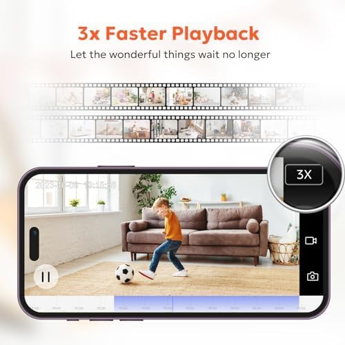 owltron Indoor Security Camera, 360 Pan/Tilt Home Cameras - Image 8