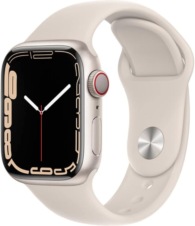 Apple Watch Series 7 Starlight Aluminum Case - Image 2