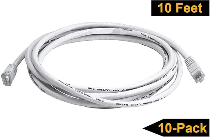 iMBAPrice 7 ' Cat5e Network Ethernet Patch Cable, 10 Pack - Image 5