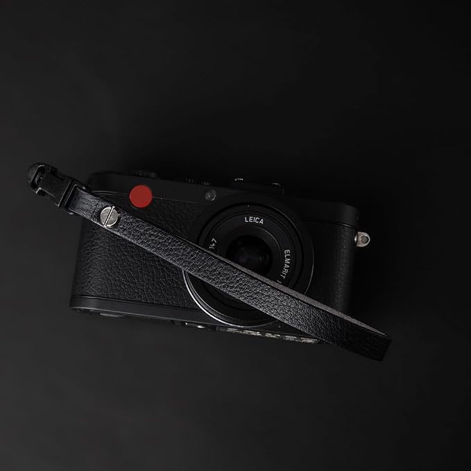 Vintage Minimalist Leather Camera Neck Shoulder Strap - Image 3