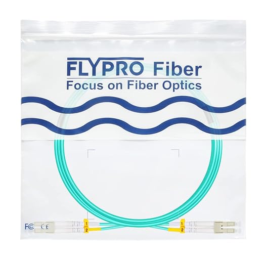 FLYPROFiber- LC to LC Fiber Patch Cable OM3 8M, Length Options: 0.2m-200m - Image 7