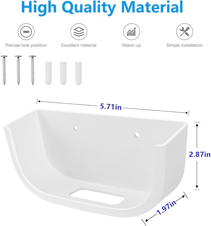 Huafly 1Pcs Screwless Wall Mount Bracket - Image 2