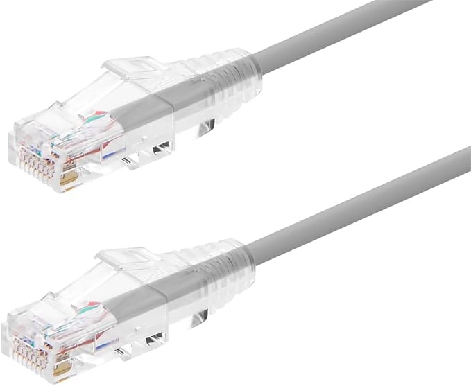 Monoprice Cat6 14ft Gray Component Level Patch Cable UTP 28AWG 550MHz Pure Bare by Monoprice