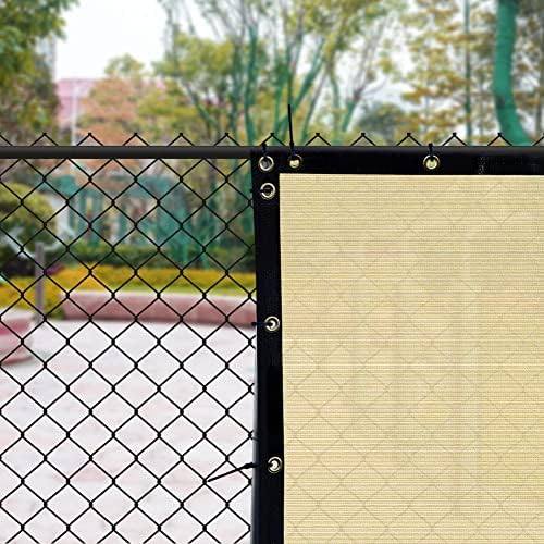 iCover 4x12ft Privacy Screen Fence, Outdoor Fencing Panels, Garden Windscreen - Image 2