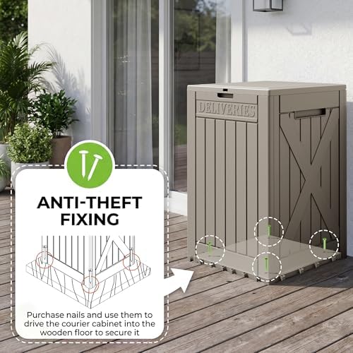 Greesum 52 Gallon Extra Large Deck Box - Image 5