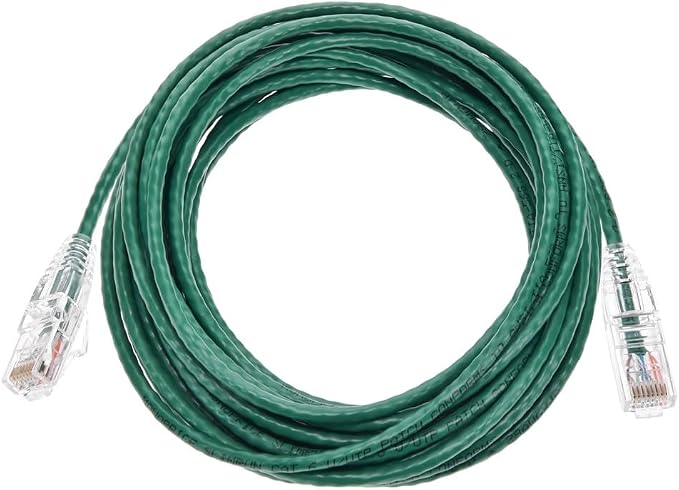 Monoprice Cat6 20ft Green Component Level Patch Cable UTP 28AWG 550MHz Pure - Image 4