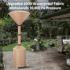 QH.HOME Patio Heater Cover, Waterproof Tear-Resistant 2p-89"x 33"x19" - Image 4