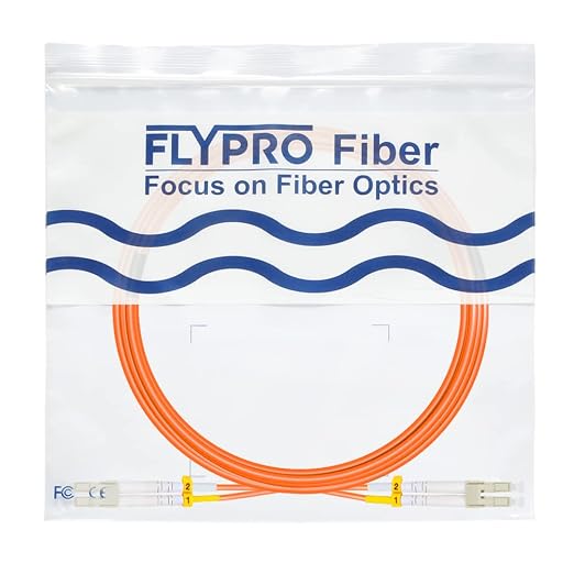 FLYPROFiber- 20M OM1 LC to LC Fiber Patch Cable, Length Options: 0.2m-100m - Image 7