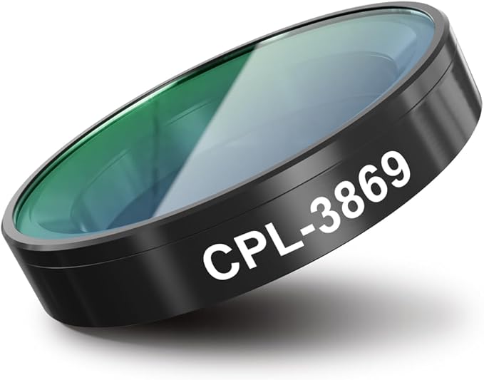 CPL-3869, Polarizing Lens, Circular Anti-Glare Filter, Only by FITCAMX