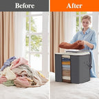 Lifewit 3 Pack 100L Clothes Storage Bins - Image 5